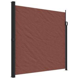 Markiza Boczna Tarasowa Balkonowa Brązowa Zwijana Ogrodowa 200×500 cm 934646 Markiza Boczna Tarasowa Balkonowa Brązowa Zwijana Ogrodowa 200×500 cm 934646