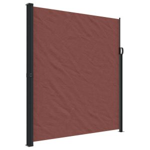 Markiza Boczna Tarasowa Balkonowa Brązowa Zwijana Ogrodowa 220×600 cm 947709 Markiza Boczna Tarasowa Balkonowa Brązowa Zwijana Ogrodowa 220×600 cm 947709