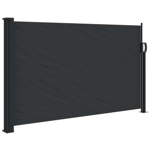 Markiza Boczna Tarasowa Balkonowa Czarna Zwijana Ogrodowa 117×300 cm 947230 Markiza Boczna Tarasowa Balkonowa Czarna Zwijana Ogrodowa 117×300 cm 947230