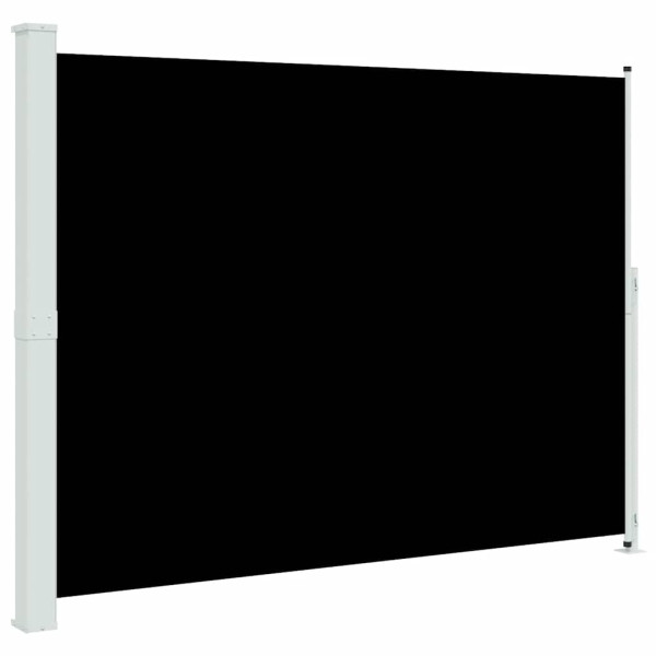 Markiza Boczna Tarasowa Balkonowa Czarna Zwijana Ogrodowa 220x300 cm 934804