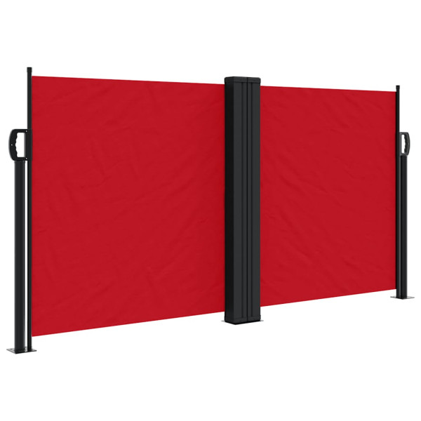 Markiza Boczna Tarasowa Balkonowa Czerwona Zwijana Ogrodowa 120 x 600 cm 947279