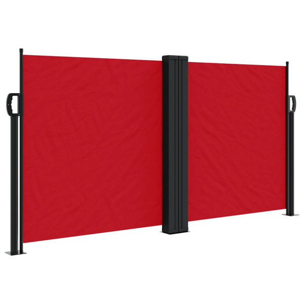 Markiza Boczna Tarasowa Balkonowa Czerwona Zwijana Ogrodowa 120x1200 cm 947352