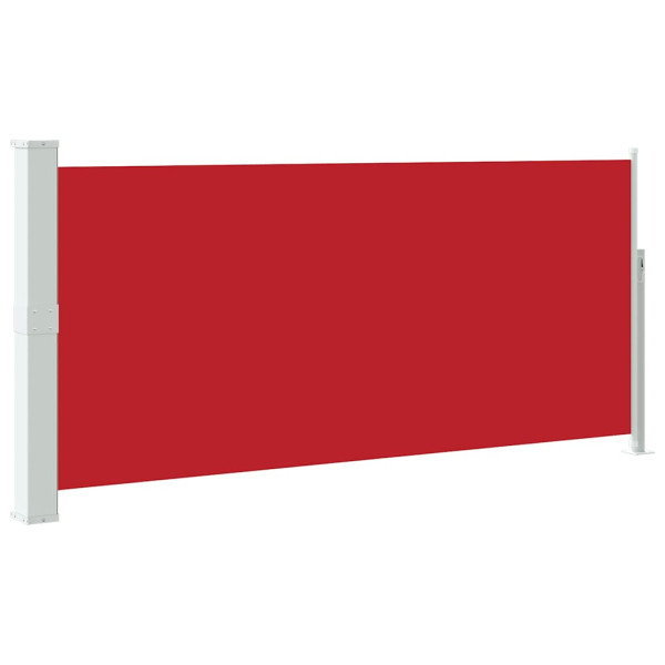 Markiza Boczna Tarasowa Balkonowa Czerwona Zwijana Ogrodowa 140 x 300 cm 947695