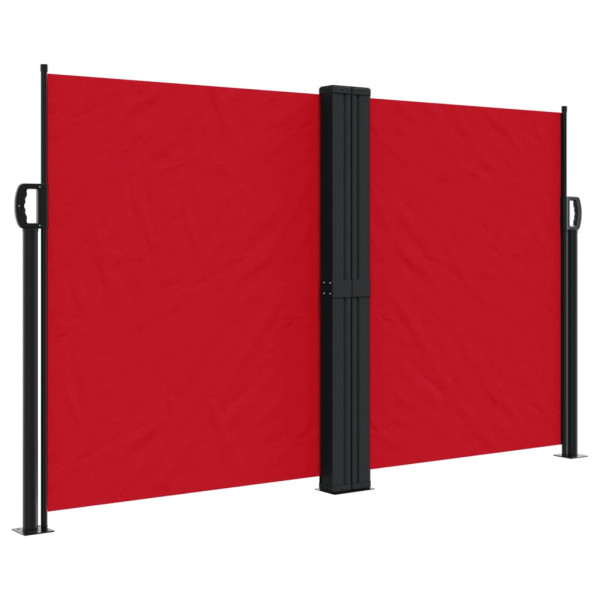 Markiza Boczna Tarasowa Balkonowa Czerwona Zwijana Ogrodowa 140 x 600 cm 947457