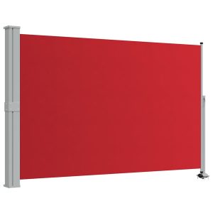 Markiza Boczna Tarasowa Balkonowa Czerwona Zwijana Ogrodowa 160 x 300 cm 935207 Markiza Boczna Tarasowa Balkonowa Czerwona Zwijana Ogrodowa 160 x 300 cm 935207