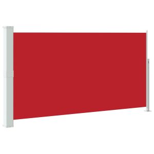 Markiza Boczna Tarasowa Balkonowa Czerwona Zwijana Ogrodowa 170 x 300 cm 935129 Markiza Boczna Tarasowa Balkonowa Czerwona Zwijana Ogrodowa 170 x 300 cm 935129