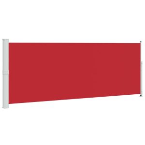 Markiza Boczna Tarasowa Balkonowa Czerwona Zwijana Ogrodowa 180×500 cm 934876 Markiza Boczna Tarasowa Balkonowa Czerwona Zwijana Ogrodowa 180×500 cm 934876