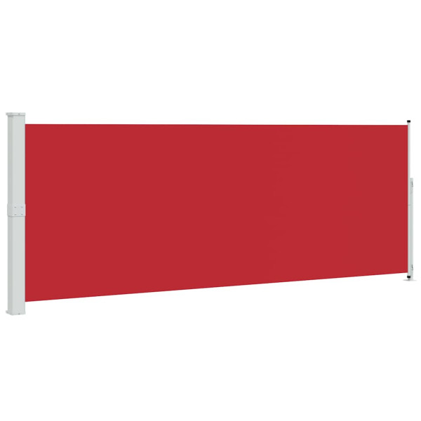 Markiza Boczna Tarasowa Balkonowa Czerwona Zwijana Ogrodowa 180x500 cm 934876