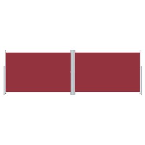 Markiza Boczna Tarasowa Balkonowa Czerwona Zwijana Ogrodowa 200 x 600 cm 947804 Markiza Boczna Tarasowa Balkonowa Czerwona Zwijana Ogrodowa 200 x 600 cm 947804