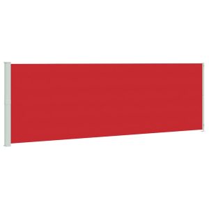 Markiza Boczna Tarasowa Balkonowa Czerwona Zwijana Ogrodowa 200×600 cm 934805 Markiza Boczna Tarasowa Balkonowa Czerwona Zwijana Ogrodowa 200×600 cm 934805