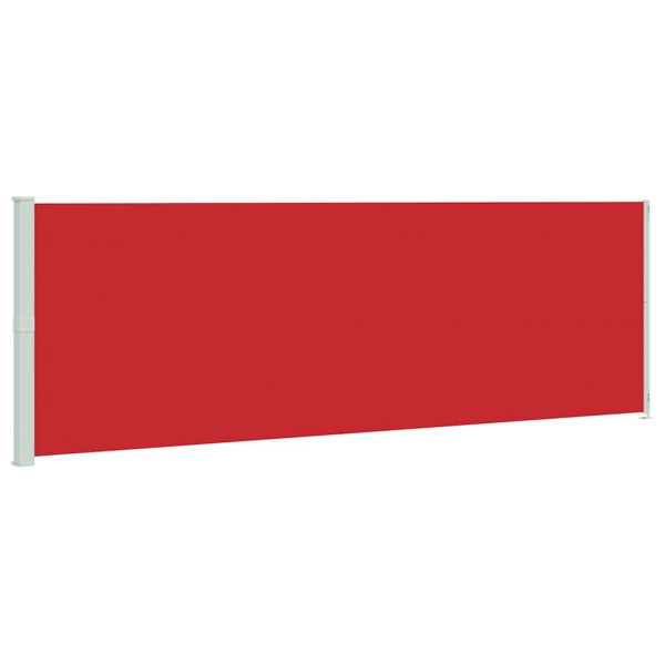 Markiza Boczna Tarasowa Balkonowa Czerwona Zwijana Ogrodowa 200x600 cm 934805