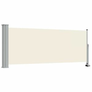 Markiza Boczna Tarasowa Balkonowa Kremowa Zwijana Ogrodowa 100 x 300 cm 935330 Markiza Boczna Tarasowa Balkonowa Kremowa Zwijana Ogrodowa 100 x 300 cm 935330