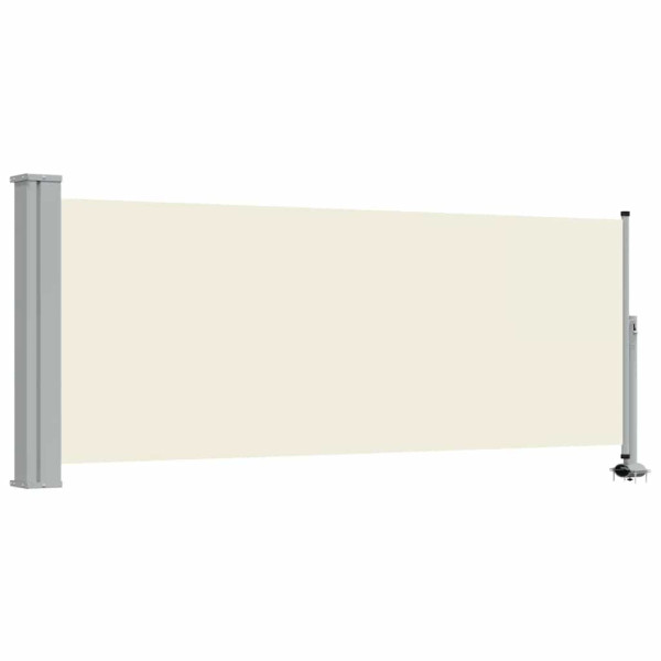 Markiza Boczna Tarasowa Balkonowa Kremowa Zwijana Ogrodowa 100 x 300 cm 935330