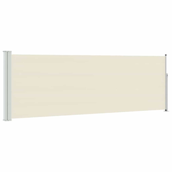 Markiza Boczna Tarasowa Balkonowa Kremowa Zwijana Ogrodowa 100 x 300 cm 934848