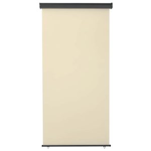 Markiza Boczna Tarasowa Balkonowa Kremowa Zwijana Ogrodowa 125 x 250 cm 947824 Markiza Boczna Tarasowa Balkonowa Kremowa Zwijana Ogrodowa 125 x 250 cm 947824
