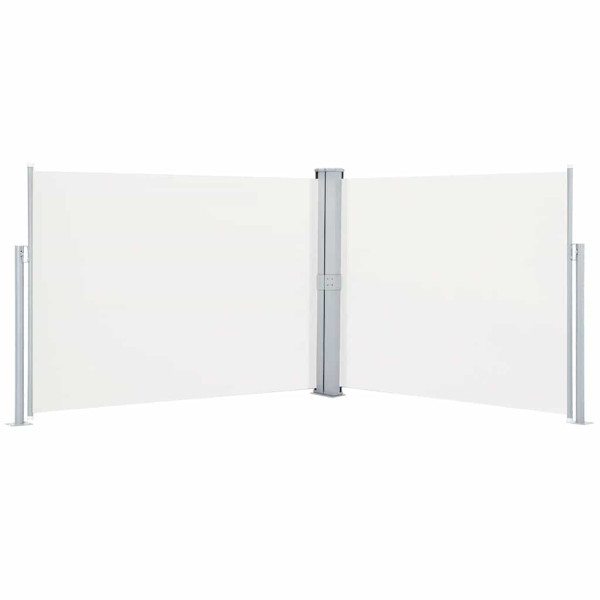 Markiza Boczna Tarasowa Balkonowa Kremowa Zwijana Ogrodowa 140 x 1000 cm 947373