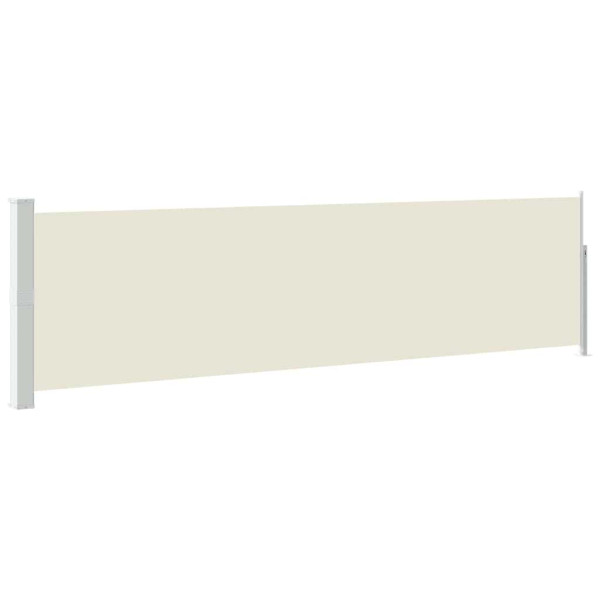 Markiza Boczna Tarasowa Balkonowa Kremowa Zwijana Ogrodowa 140 x 500 cm 934738
