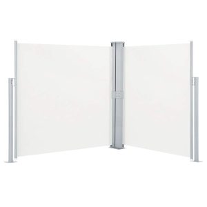 Markiza Boczna Tarasowa Balkonowa Kremowa Zwijana Ogrodowa 140 x 600 cm 947385 Markiza Boczna Tarasowa Balkonowa Kremowa Zwijana Ogrodowa 140 x 600 cm 947385