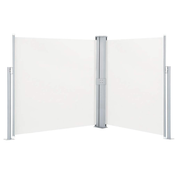 Markiza Boczna Tarasowa Balkonowa Kremowa Zwijana Ogrodowa 140 x 600 cm 947385