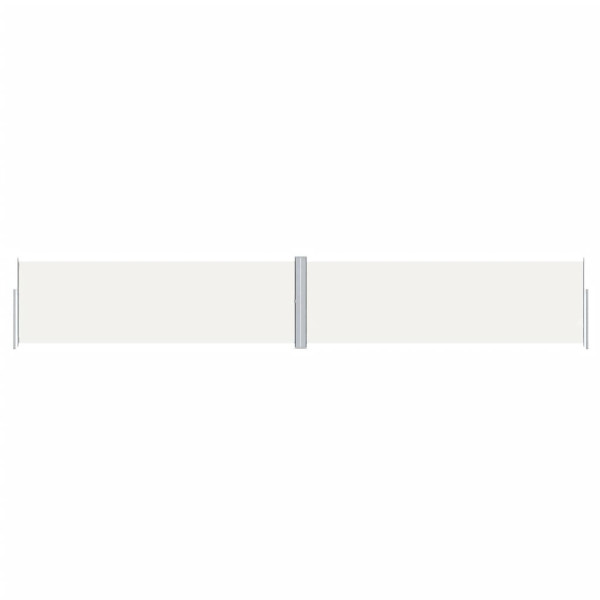 Markiza Boczna Tarasowa Balkonowa Kremowa Zwijana Ogrodowa 160 x 1000 cm 947584