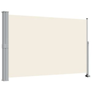 Markiza Boczna Tarasowa Balkonowa Kremowa Zwijana Ogrodowa 160 x 300 cm 935282 Markiza Boczna Tarasowa Balkonowa Kremowa Zwijana Ogrodowa 160 x 300 cm 935282