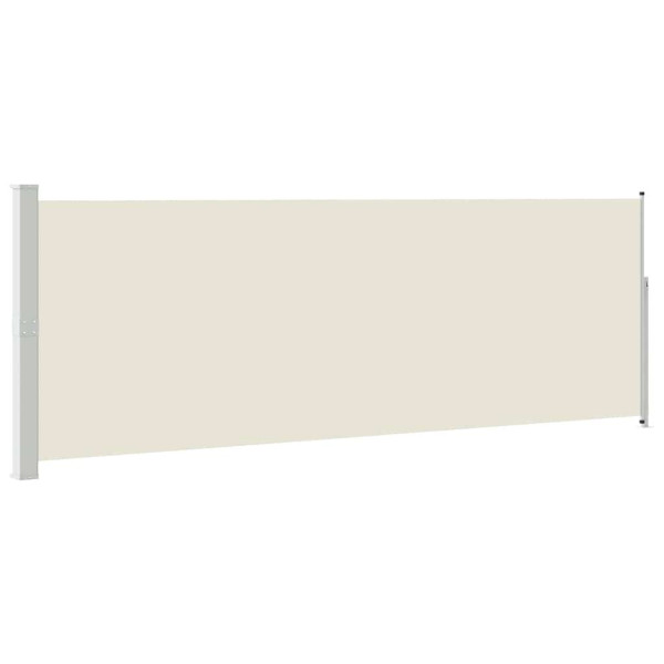 Markiza Boczna Tarasowa Balkonowa Kremowa Zwijana Ogrodowa 160 x 500 cm 947524