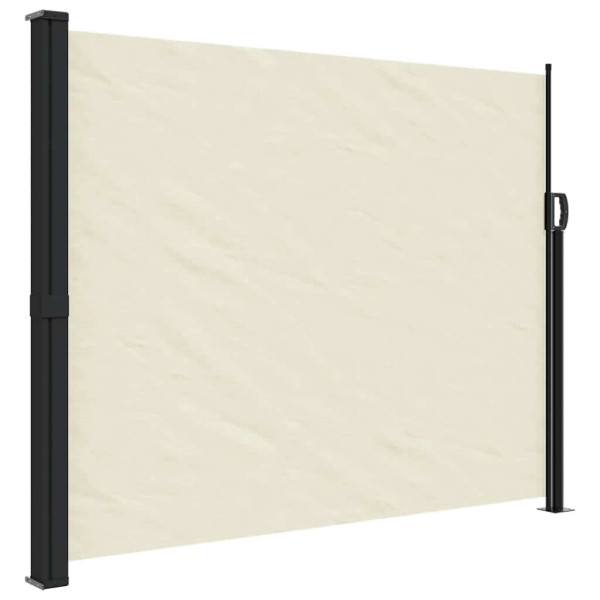 Markiza Boczna Tarasowa Balkonowa Kremowa Zwijana Ogrodowa 160 x 500 cm 947243