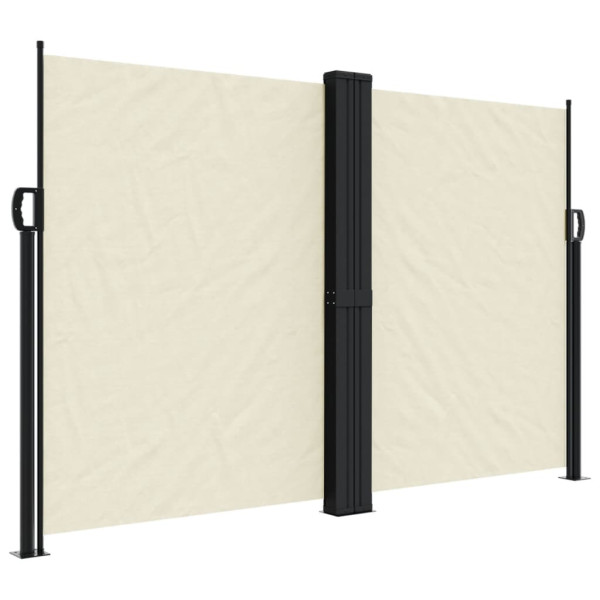Markiza Boczna Tarasowa Balkonowa Kremowa Zwijana Ogrodowa 160 x 600 cm 947702