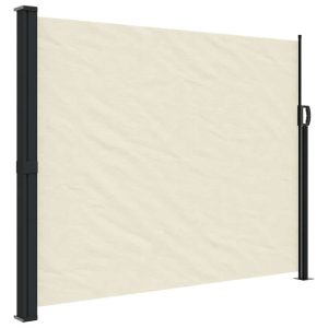 Markiza Boczna Tarasowa Balkonowa Kremowa Zwijana Ogrodowa 160×300 cm 934707 Markiza Boczna Tarasowa Balkonowa Kremowa Zwijana Ogrodowa 160×300 cm 934707