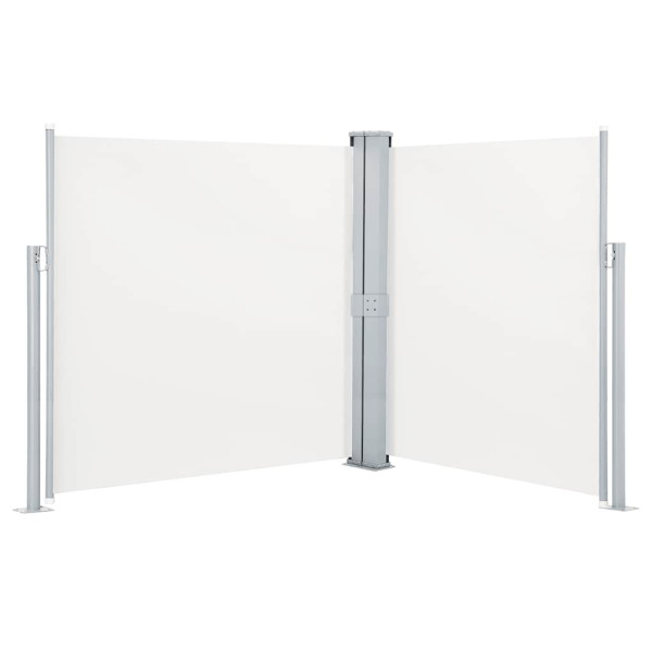 Markiza Boczna Tarasowa Balkonowa Kremowa Zwijana Ogrodowa 170x600 cm 934567