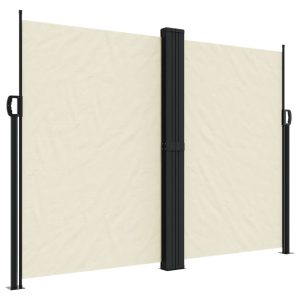 Markiza Boczna Tarasowa Balkonowa Kremowa Zwijana Ogrodowa 180 x 1200 cm 934559 Markiza Boczna Tarasowa Balkonowa Kremowa Zwijana Ogrodowa 180 x 1200 cm 934559