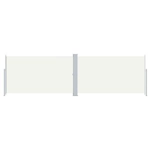 Markiza Boczna Tarasowa Balkonowa Kremowa Zwijana Ogrodowa 180 x 600 cm 947256 Markiza Boczna Tarasowa Balkonowa Kremowa Zwijana Ogrodowa 180 x 600 cm 947256