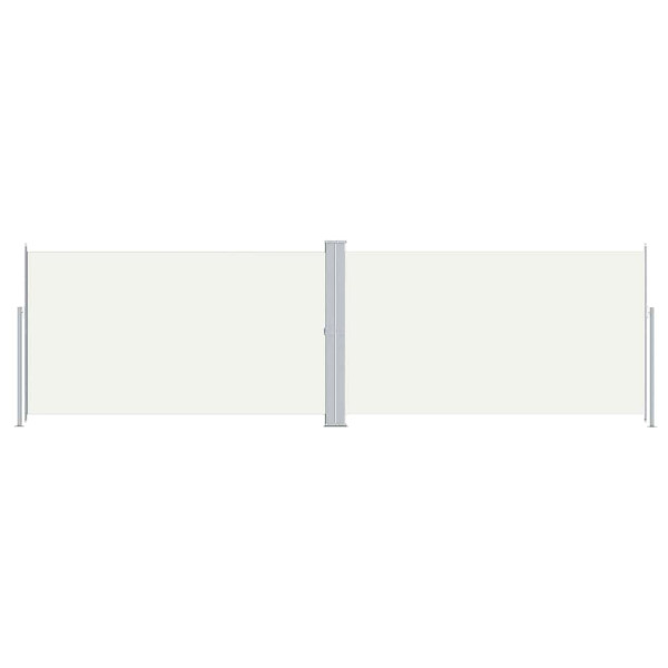 Markiza Boczna Tarasowa Balkonowa Kremowa Zwijana Ogrodowa 180 x 600 cm 947256