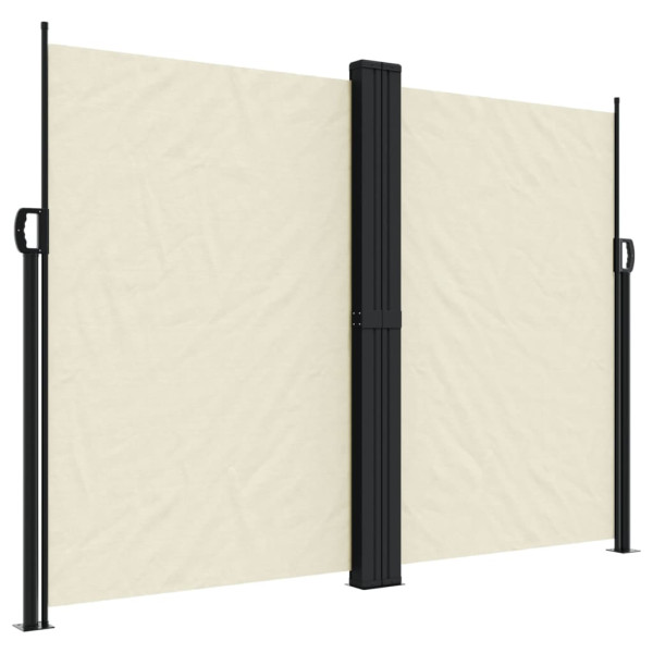 Markiza Boczna Tarasowa Balkonowa Kremowa Zwijana Ogrodowa 180 x 600 cm 947794