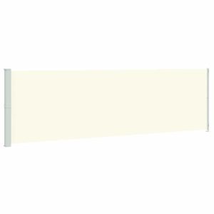 Markiza Boczna Tarasowa Balkonowa Kremowa Zwijana Ogrodowa 180 x 600 cm 934850 Markiza Boczna Tarasowa Balkonowa Kremowa Zwijana Ogrodowa 180 x 600 cm 934850
