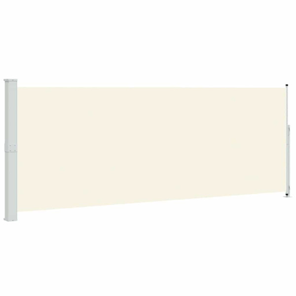 Markiza Boczna Tarasowa Balkonowa Kremowa Zwijana Ogrodowa 180x500 cm 934679