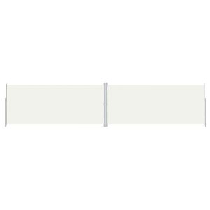 Markiza Boczna Tarasowa Balkonowa Kremowa Zwijana Ogrodowa 220×1000 cm 947687 Markiza Boczna Tarasowa Balkonowa Kremowa Zwijana Ogrodowa 220×1000 cm 947687