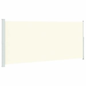 Markiza Boczna Tarasowa Balkonowa Kremowa Zwijana Ogrodowa 220×500 cm 947465 Markiza Boczna Tarasowa Balkonowa Kremowa Zwijana Ogrodowa 220×500 cm 947465