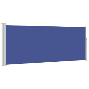 Markiza Boczna Tarasowa Balkonowa Niebieska Zwijana Ogrodowa 120 x 300 cm 947636 Markiza Boczna Tarasowa Balkonowa Niebieska Zwijana Ogrodowa 120 x 300 cm 947636