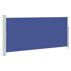 Markiza Boczna Tarasowa Balkonowa Niebieska Zwijana Ogrodowa 140 x 300 cm 947652 Markiza Boczna Tarasowa Balkonowa Niebieska Zwijana Ogrodowa 140 x 300 cm 947652