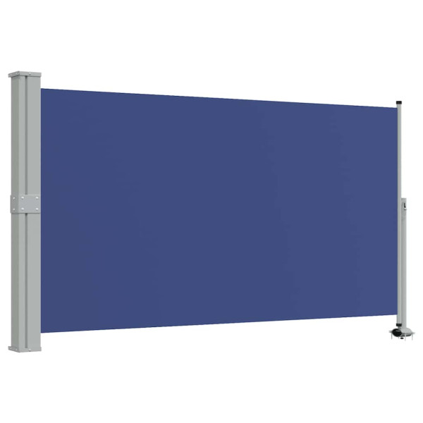 Markiza Boczna Tarasowa Balkonowa Niebieska Zwijana Ogrodowa 140 x 300 cm 935262