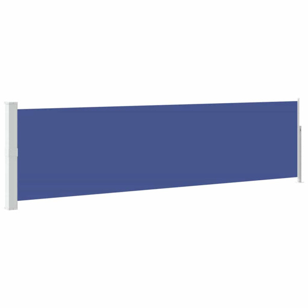 Markiza Boczna Tarasowa Balkonowa Niebieska Zwijana Ogrodowa 140 x 500 cm 934658