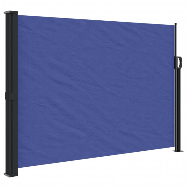 Markiza Boczna Tarasowa Balkonowa Niebieska Zwijana Ogrodowa 140 x 600 cm 934705
