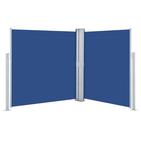 Markiza Boczna Tarasowa Balkonowa Niebieska Zwijana Ogrodowa 160 x 600 cm 947400