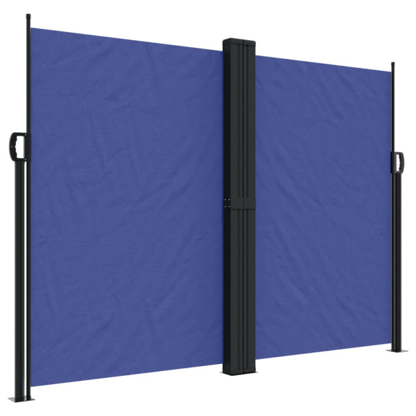 Markiza Boczna Tarasowa Balkonowa Niebieska Zwijana Ogrodowa 180 x 1200 cm 947680