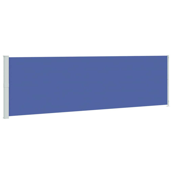 Markiza Boczna Tarasowa Balkonowa Niebieska Zwijana Ogrodowa 180 x 600 cm 934879