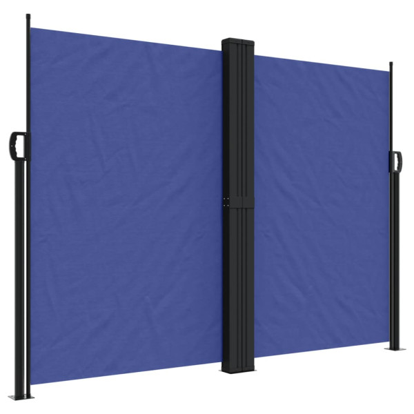 Markiza Boczna Tarasowa Balkonowa Niebieska Zwijana Ogrodowa 180 x 600 cm 934577