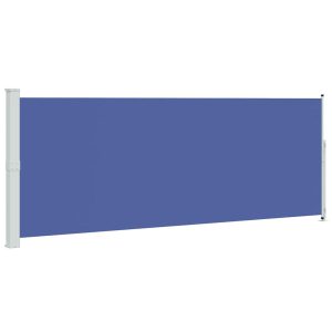 Markiza Boczna Tarasowa Balkonowa Niebieska Zwijana Ogrodowa 180×500 cm 934672 Markiza Boczna Tarasowa Balkonowa Niebieska Zwijana Ogrodowa 180×500 cm 934672