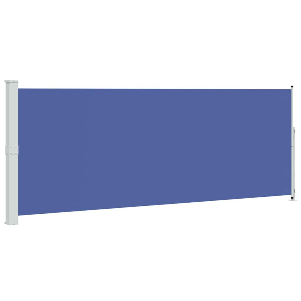 Markiza Boczna Tarasowa Balkonowa Niebieska Zwijana Ogrodowa 180x500 cm 934672