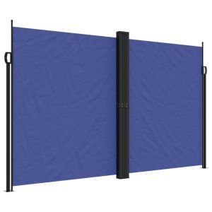 Markiza Boczna Tarasowa Balkonowa Niebieska Zwijana Ogrodowa 200×1200 cm 947464 Markiza Boczna Tarasowa Balkonowa Niebieska Zwijana Ogrodowa 200×1200 cm 947464